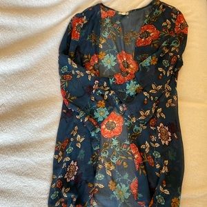 Floral cover up